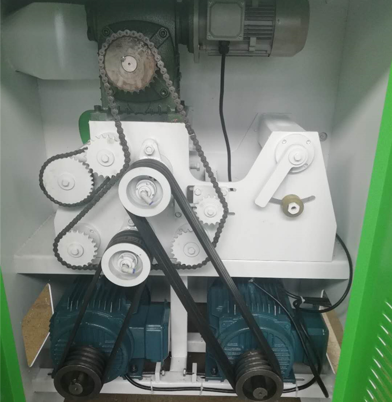 圓木多片鋸高配電機，進口齒輪；電磁功率高