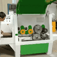 圓木多片鋸加工效率高，長(zhǎng)短料都能加工